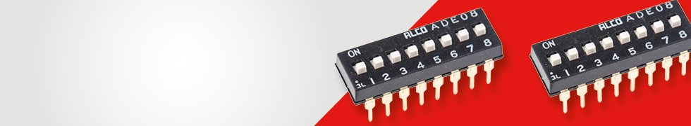 10 Pcs Rouge Interrupteur DIP 1 positions pour circuit BREADBOARDS PCB
