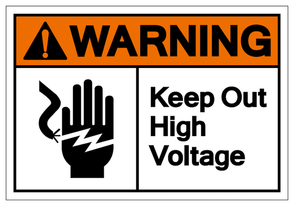 Electrical safety signs & posters
