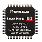 Synergy S5D3 MCU