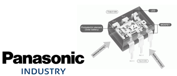 Diagram of PhotoMOS relays from Panasonic Industry