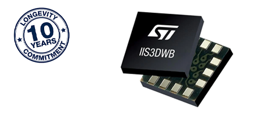 The IIS3DWB from STMicro