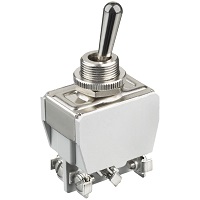 Heavy Duty Panel Mount Toggle Switch