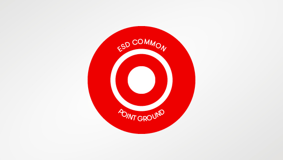 ESD Common Point Ground Symbol