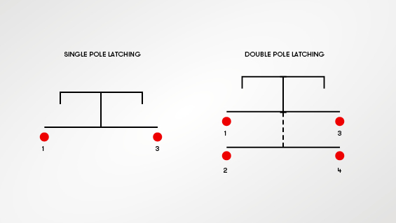 Latching Push Button Switches Diagram