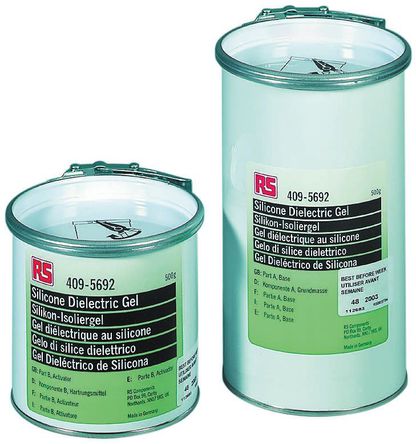 RS Pro 1 kg Transparent Gel Tub Potting Compound