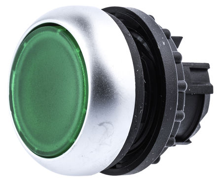 M22-DRL-G+M22-A | Eaton M22 Series, Green Push Button Head, Maintained ...
