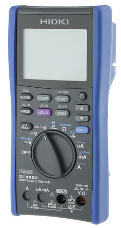 DT4282 | Hioki DT4282 Digital Multimeter, 10A ac 1000V ac | Hioki