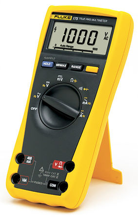 FLUKE 175 | Fluke 175 Digital Multimeter, 10A ac 1000V ac With RS Cal ...