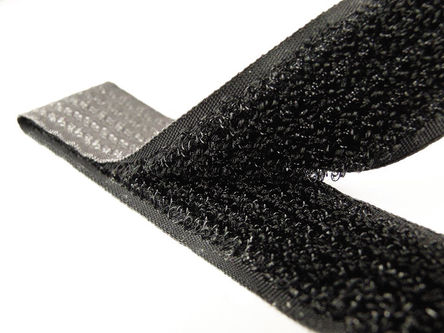 EB38025330151706 | Velcro Black Hook, 25mm x 5m | Velcro