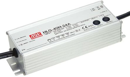 Mean Well HLG-40H-54B, Constant Voltage Dimmable LED Driver 40.5W 54V 0.75A