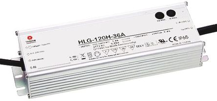 Mean Well HLG-120-20A, Constant Voltage Dimmable LED Driver 120W 20V 6A