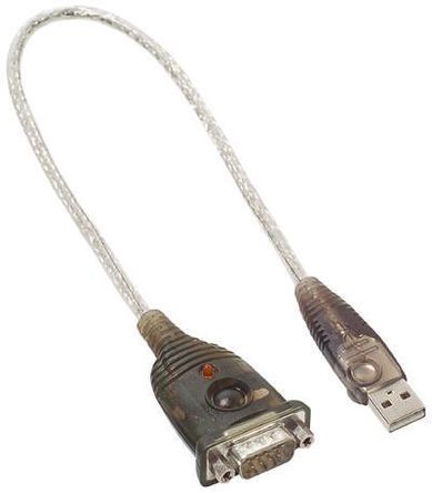 RS Cable Assembly USB A to D-sub 9-Pin, 350mm